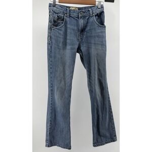 Wrangler 20X Girls 16 Bootcut Jeans Western Y2K Cowgirl Medium Wash Denim Rodeo